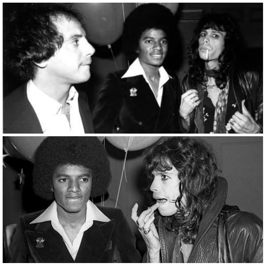 Michael Jackson et Steve Tyler